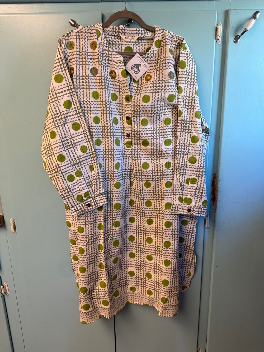 Cotton Maxi Dress New with tags from Marketplace, Plus size 2W